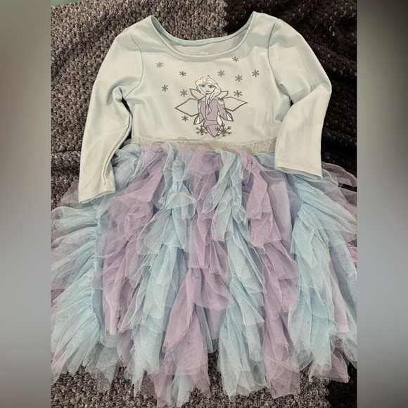 GUC Disney Elsa frozen II tutu dress - Picture 1 of 4
